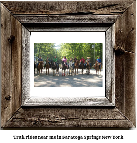 trail rides near me in Saratoga Springs, New York